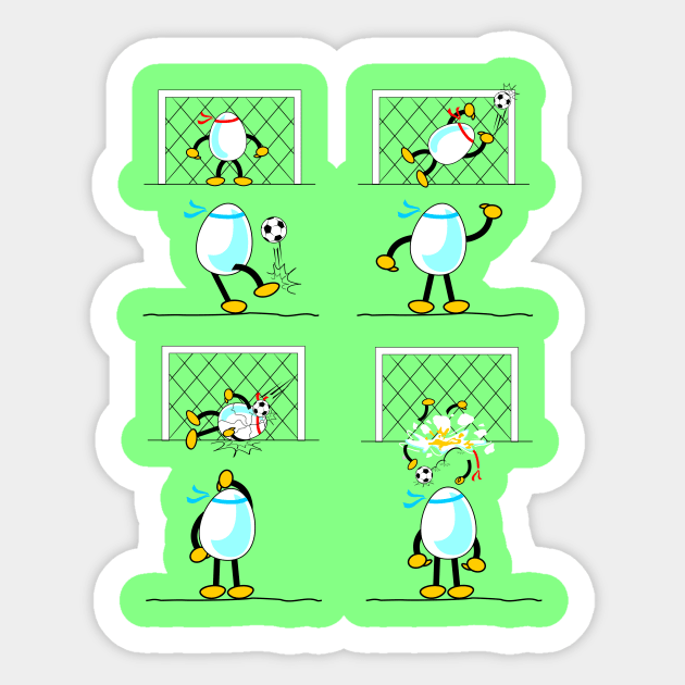 Egg Sports Academy- Soccer Sticker by Hydra